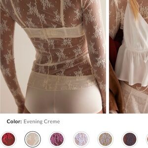 Free people lace shirt